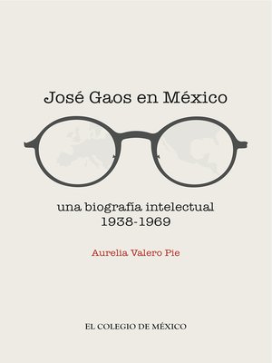 cover image of José Gaos en México